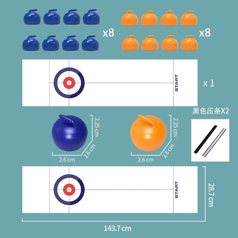 Elite Sportz juego de escritorio educativo para niños mesa de juguete Bola de curling bolos juguete de ocio interior