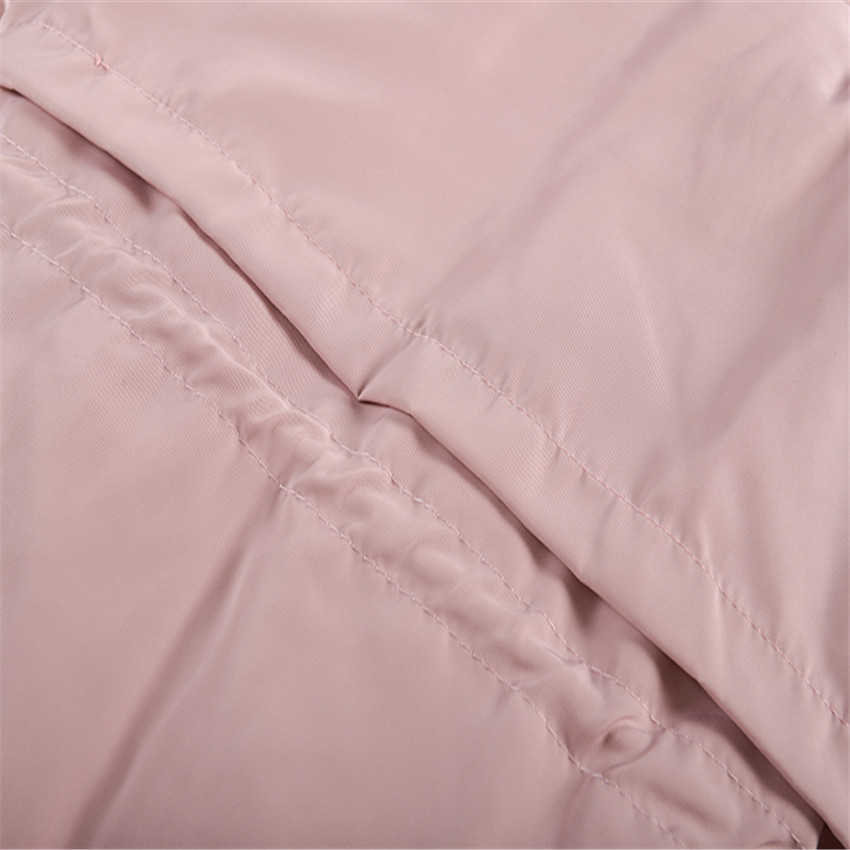 New Korean Style Girls' Mid Length Parka Coat With Drawstring Waist And Thick Cotton Coat_voghion.com