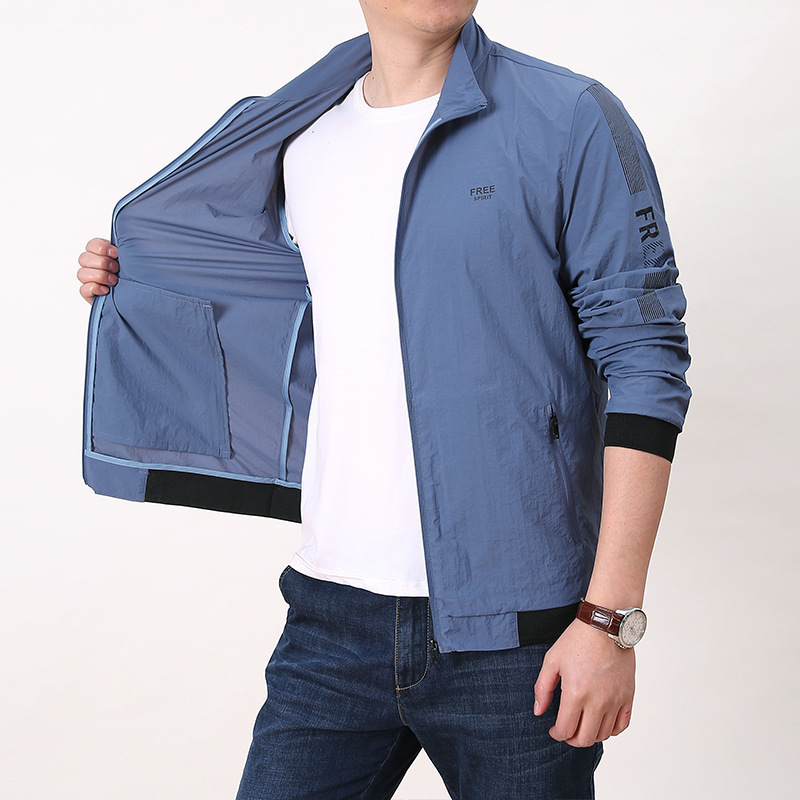 Fashionable travel sports breathable windbreaker for leisure