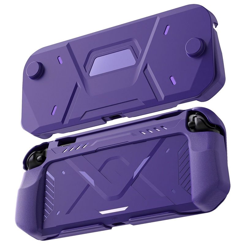 SWITCH2 ゲームコンソール保護ケース NS2 ゲームコンソールメカスタイル保護ケース TPU ソフトボトム PC カバーに適しています|undefined