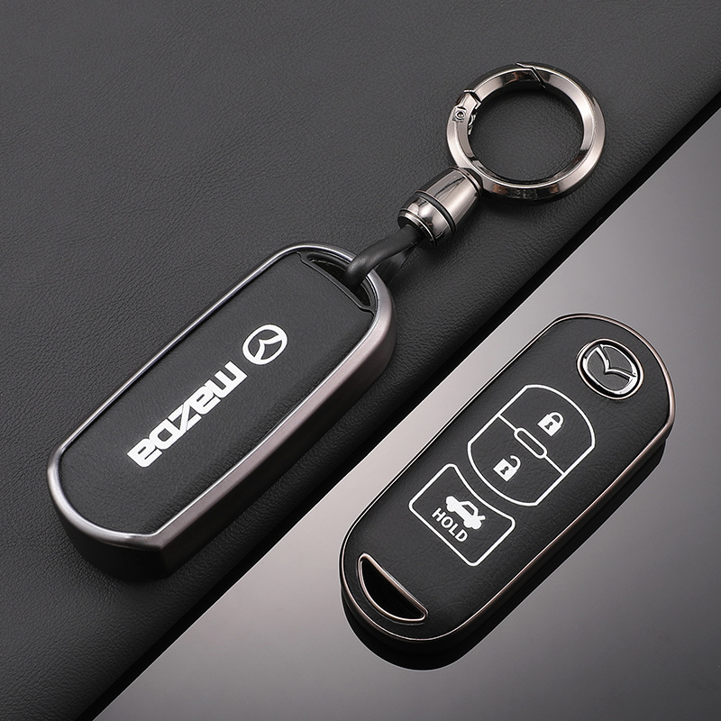 Adecuado para Mazda 3 Angkesaila Keyrage Funda con todo incluido TPU Cutch cx4 Caballo 6 Atez cx30 Funda protectora