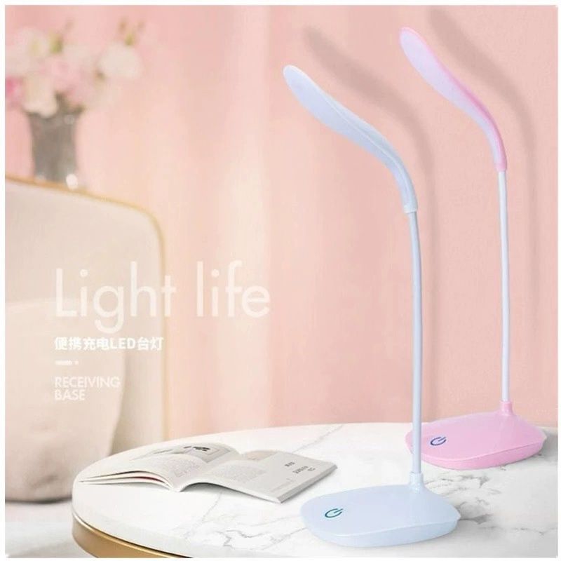 外贸led充电台灯学生阅读护眼活动礼品赠送桌面月子触摸三档现货