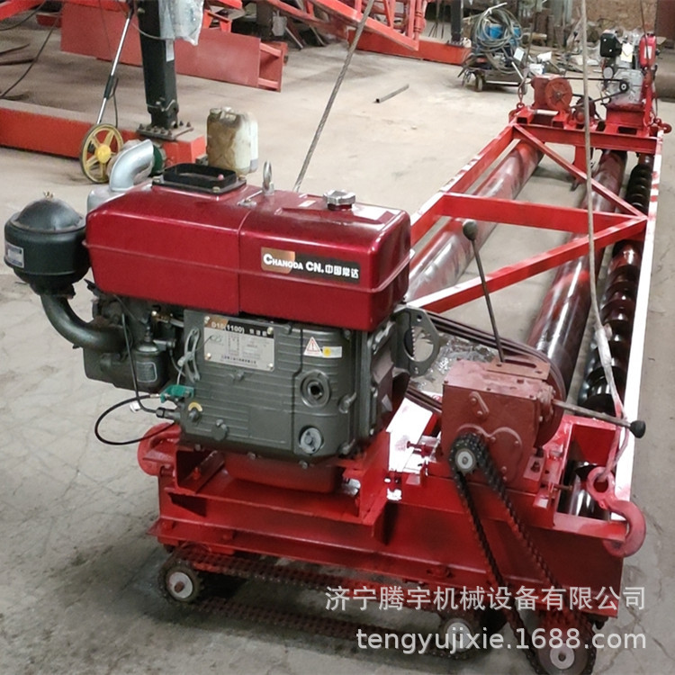 三滚轴摊铺机多少钱台混凝土路面用铺路机带振动棒4米5棒摊铺机价