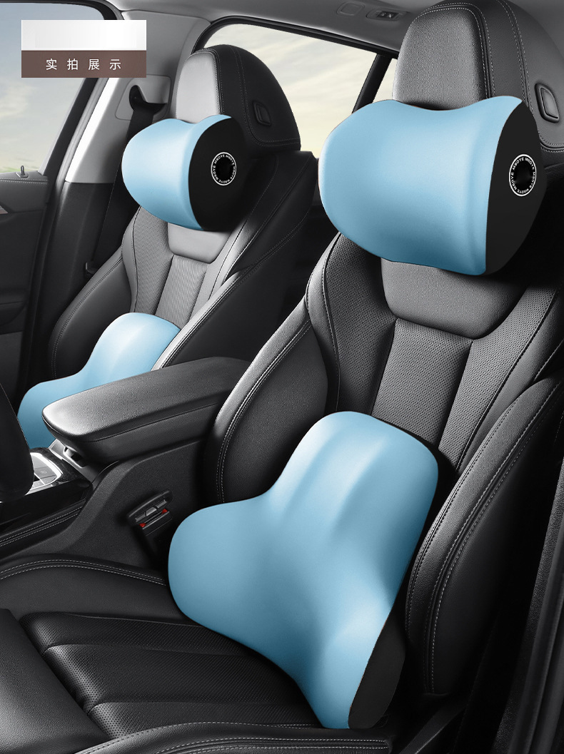Wholesale Car Headrests and Lumbar Supports for Foreign Trade, Memory Foam Car Cushions, Lumbar Pads, Backrests, Neck Pillows for Cars, Custom-Made