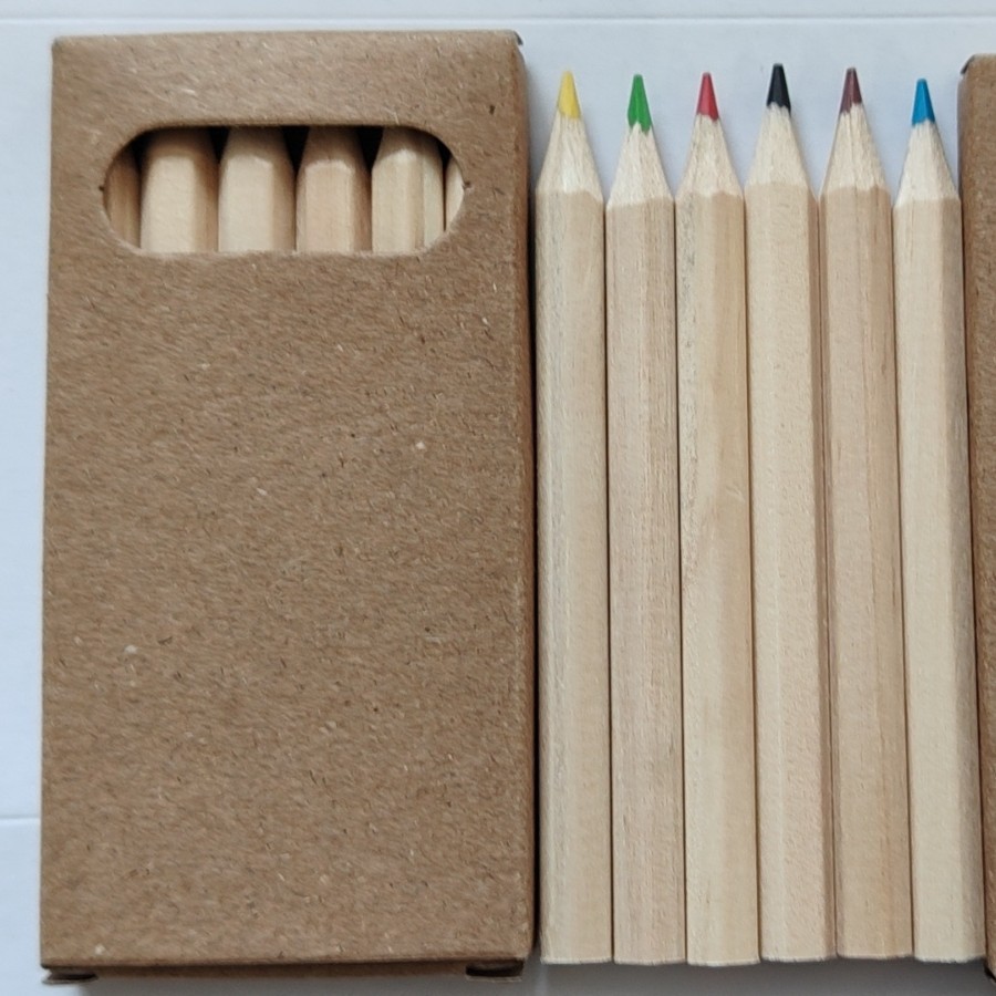 Caja con plomo de 6 colores