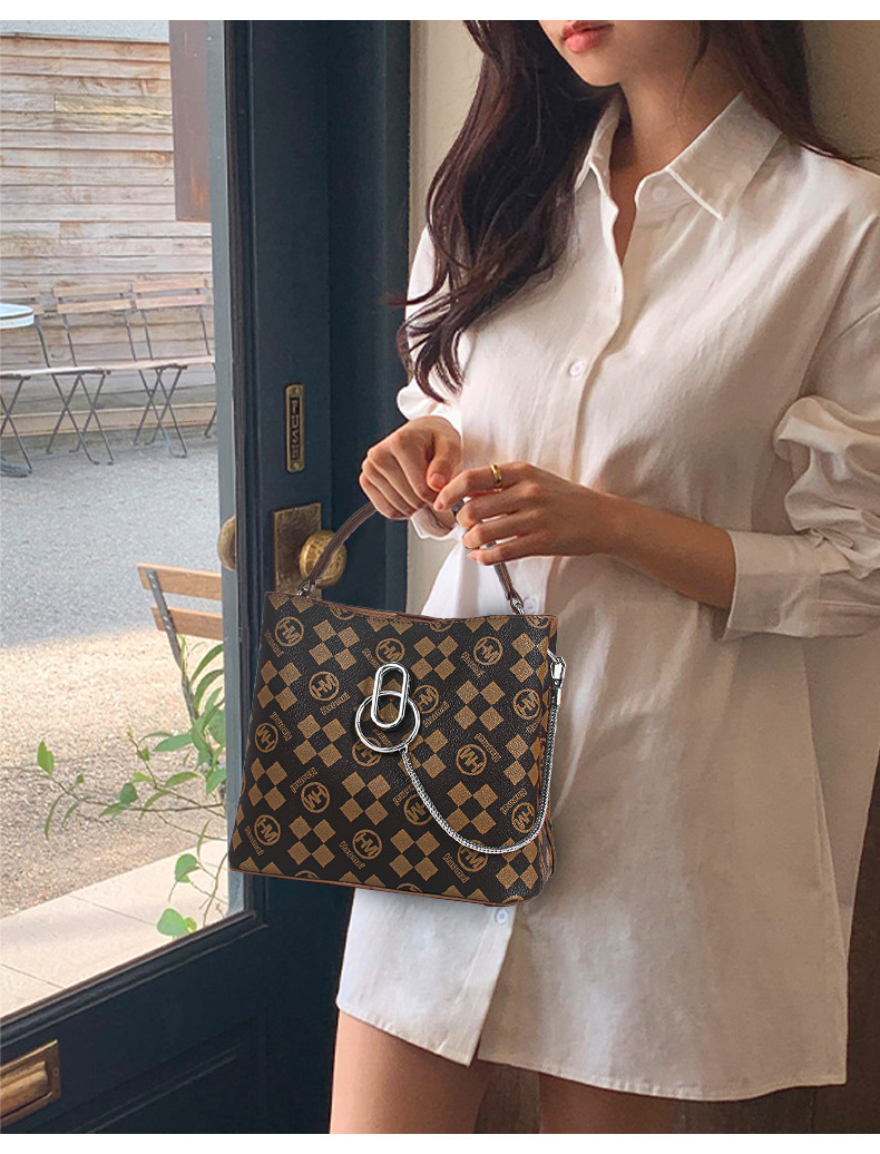 Borsa a secchiello classica donna borsa a spalla per lavoro_voghion.com