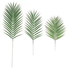 仿真叶子铁树叶 夏威夷气球装饰插花配件植物墙配材仿真铁树叶