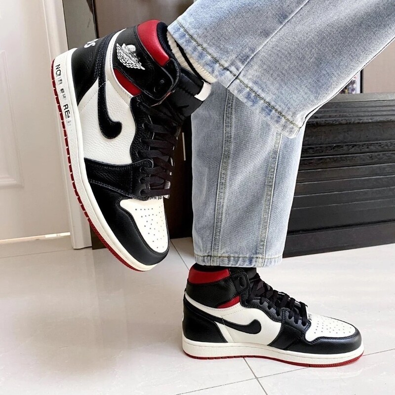 Putian Shoes Cross-Border Aj1 High-Top Collaboration Model Obsidian High-Quality Reverse Hook Jo1 High-Top Casual Sports Basketball Shoes