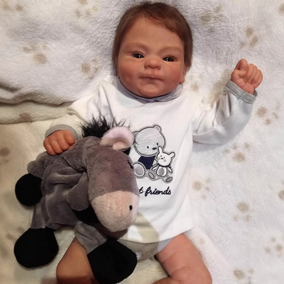 49cm simulación bebé reborn Doll COCOMALU transfronterizo e-commerce suministro de una pieza de entrega Amazon