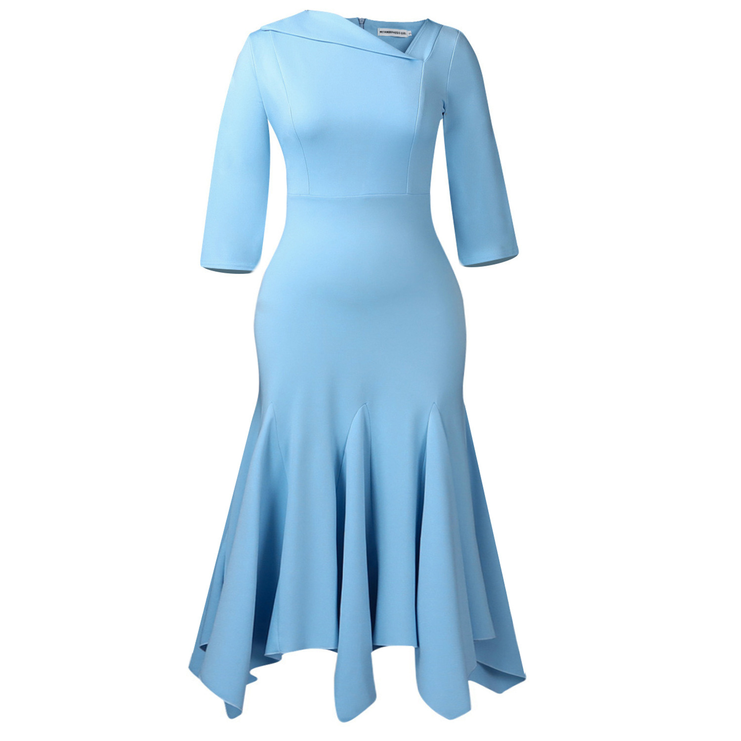 Women's Elegant High Waist Dress