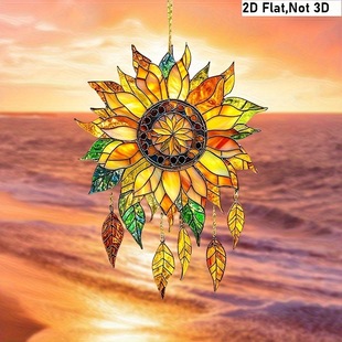 Cross-Border New Sun Catcher Acrylic Pendant Easter Outdoor Garden Courtyard Hanging Decoration