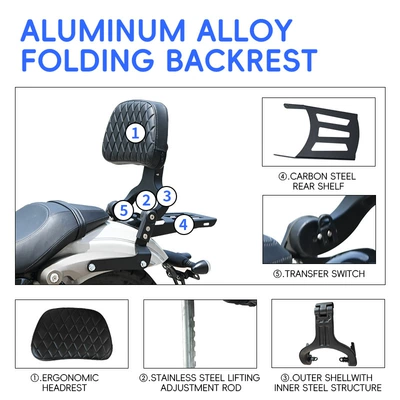 Motorcycle cushion | Graystone 250CVT, Jinjila 350
