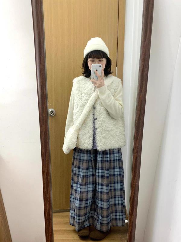 羊羔毛马甲女皮毛一体2025秋冬新款洋气外穿百搭加厚马夹网红外套|undefined