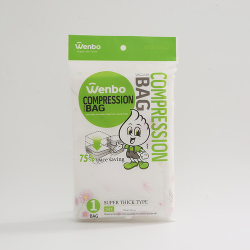 wenbo/文博English version thickened vacuum compression bag, air extraction compression bag, multi-specification vacuum home storage bag