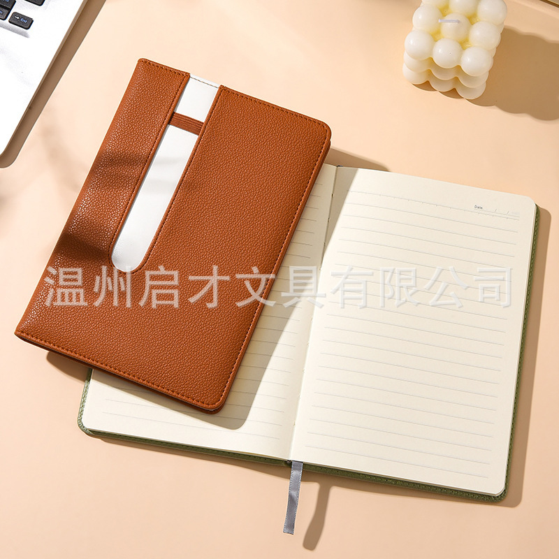 ビジネススプライシングノートブックカスタマイズ印刷可能なロゴA5シンプルなハイエンドの絶妙なノートブック会社ギフトお土産|undefined