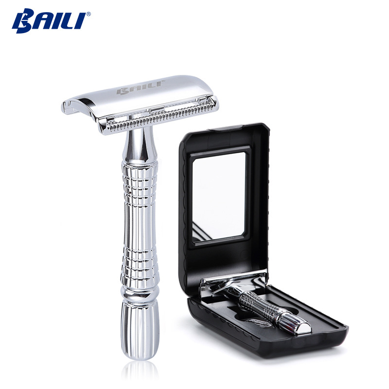 Baili Traditional Razor Manual Razor Shaving Razor Men's Double-Edged Blade Bt171