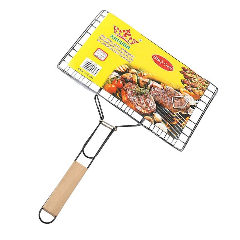 Оптовая Продажа с фабрики сетка для барбекю одиночный зажим для рыбы двойной зажим для рыбы на гриле четыре гамбургера шесть гамбургеров сетка для барбекю инструменты для барбекю