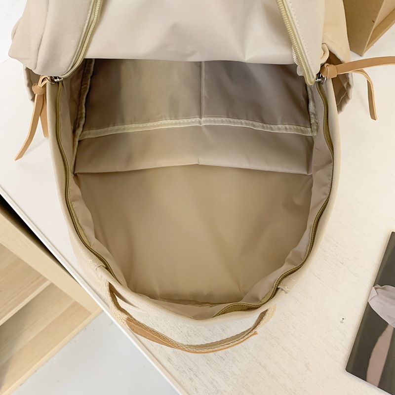 Simplicidad y todo fósforo ins nueva mochila de nailon del campus femenina Mori estilo coreano mochila casual mochila para estudiantes de secundaria