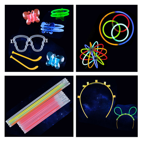 Disposable glow stick concert glow bracelet birthday glow stick flash bracelet street stall luminous toys wholesale
