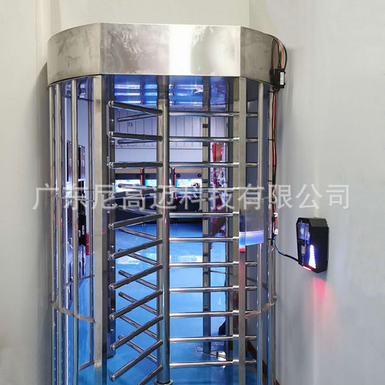 宁波不锈钢智能全高旋转闸机景区车站单向出入口十字栅栏人行道闸