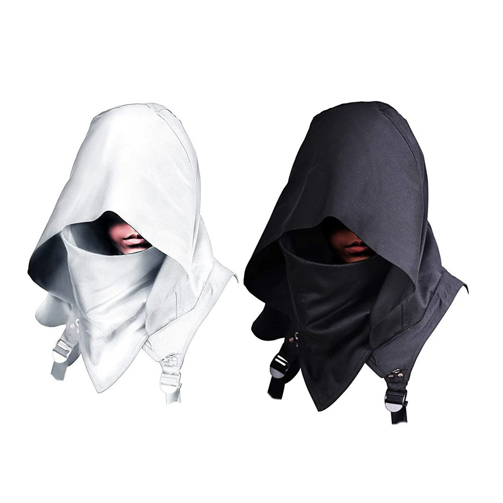 Трансграничный киберпанк с капюшоном накидка игра Assassin Creo тот же Хэллоуин средневековый ролевой cos