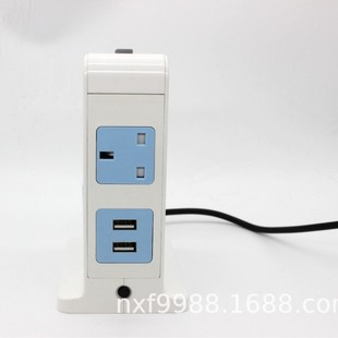 Vertical USB Multi-Function Socket Household Built-In Corded Socket Board Foreign Trade Manufacturer Direct Sales