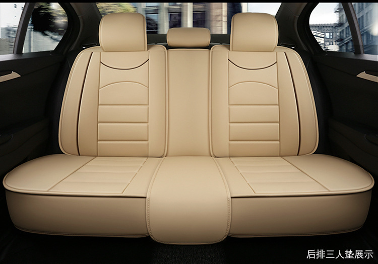 Car Seat Cushion, Universal for All Seasons, Fully Surrounded Leather Seat Cover, Car Seat Cover, 2025 Spring and Summer Special Seat Cover