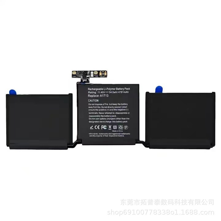 For MacBook Pro 13 "A1713 A1708 Battery Laptop Internal Battery