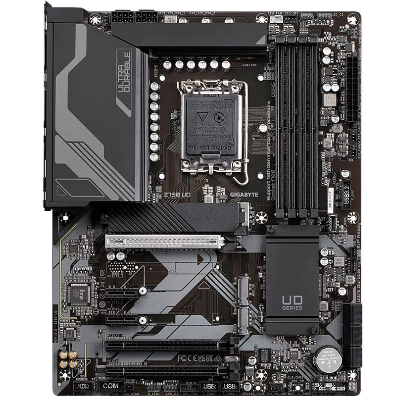 Совместимо с материнской платой Intel Gigabyte Z790 UD LGA1700, можно разгонять и сверхпрочно
