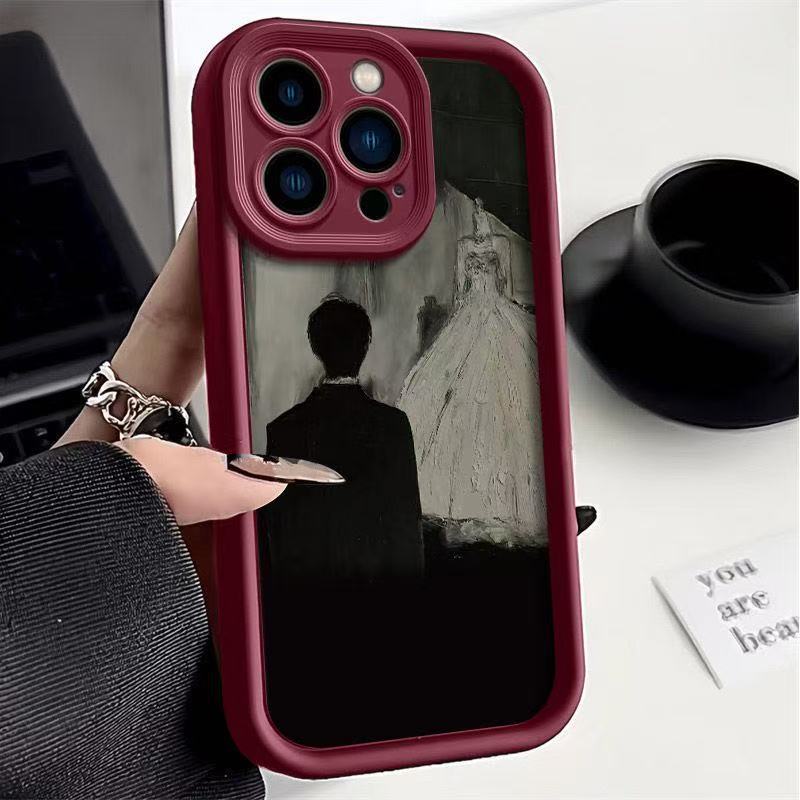 Funda para iPhone 17 Pro con diseño de vestido de novia, Apple 15 a prueba de golpes, 14 estilo europeo y americano, 13 Pro Max nuevo modelo, 16X.
