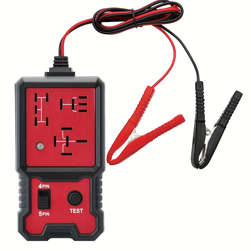 Red Relay Tester 12V Universal Electronic Car Circuit Detector Battery Checker