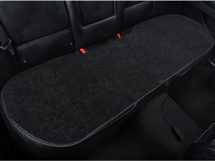 Heated Seat Cushion Fcc Certified Ce Winter Fur Cushion Car Plush Seat Cushion Car Supplies Winter Seat Cushion Warm