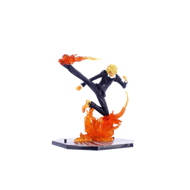 One Piece Q Версия Огненный кулак Лuffy Ace Три тысячи миров кимоно Юката фигурка Льюк модель украшение