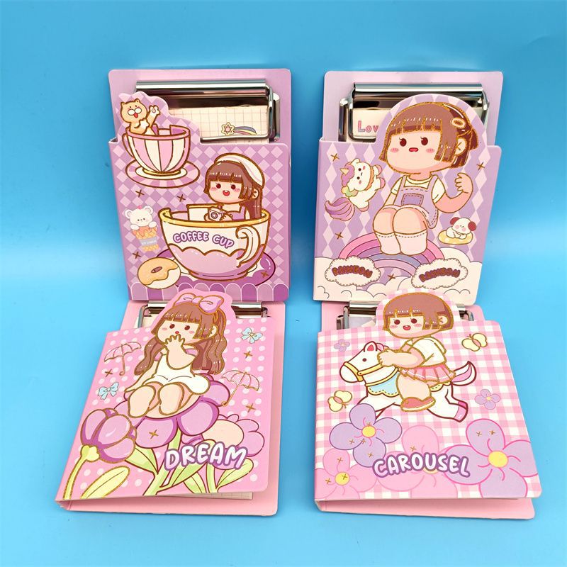 Cute set, handheld notebook