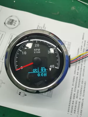 0-4000rpm, tachometer
