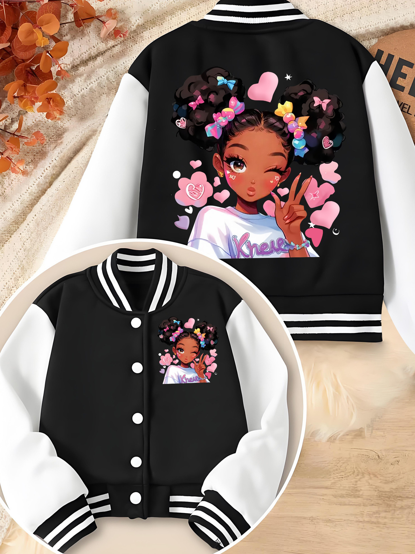 brand short baseball jacket