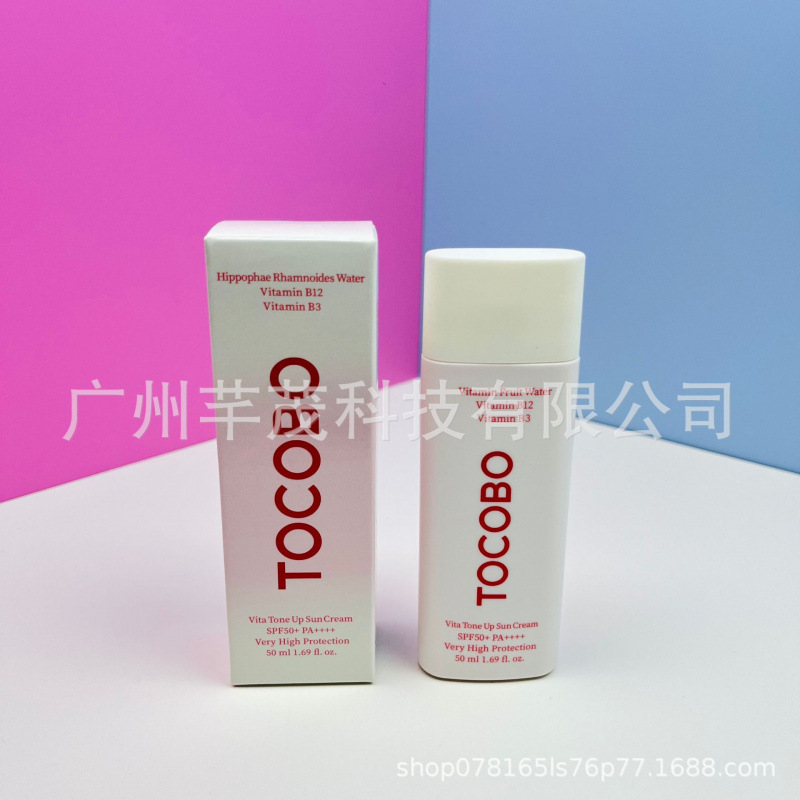 Cross-border TOCOBO Face Cream Protector / Sunscreen Bar Applicable Anti-Corrosión / Control de Aceite Refrescante Humectante