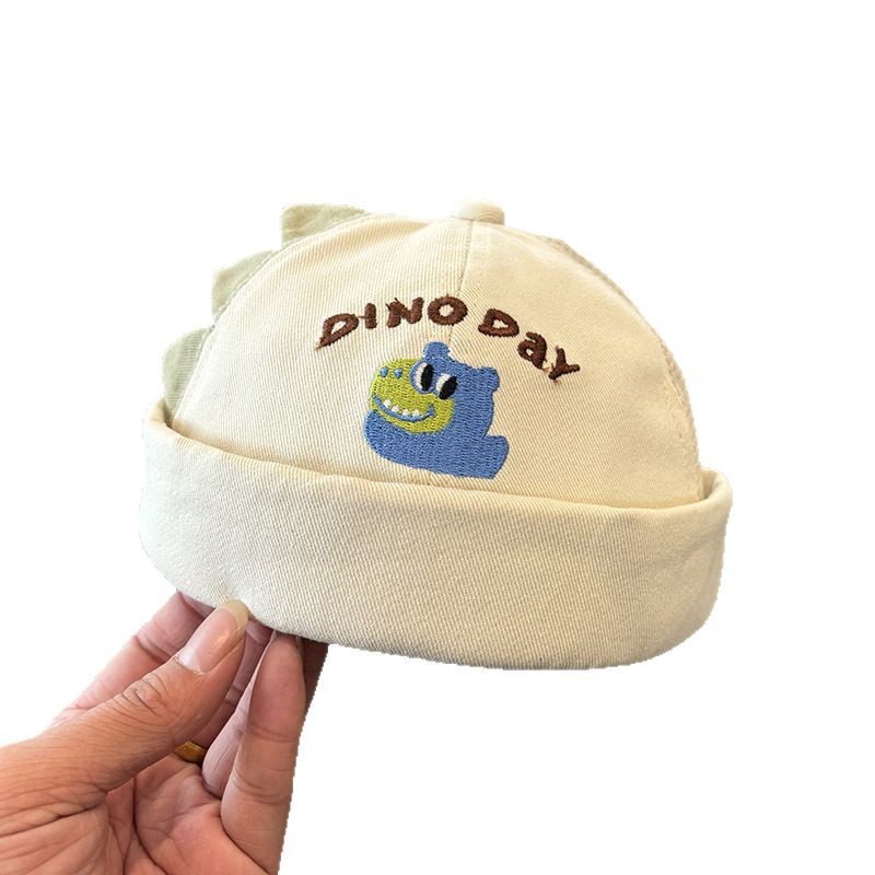 Sombrero de dibujos animados lindo para niños, sombrilla de primavera y otoño, protector solar, sombrero de piel de melón para hombres y mujeres, modelos finos para bebés, sombrero de propietario yuppie