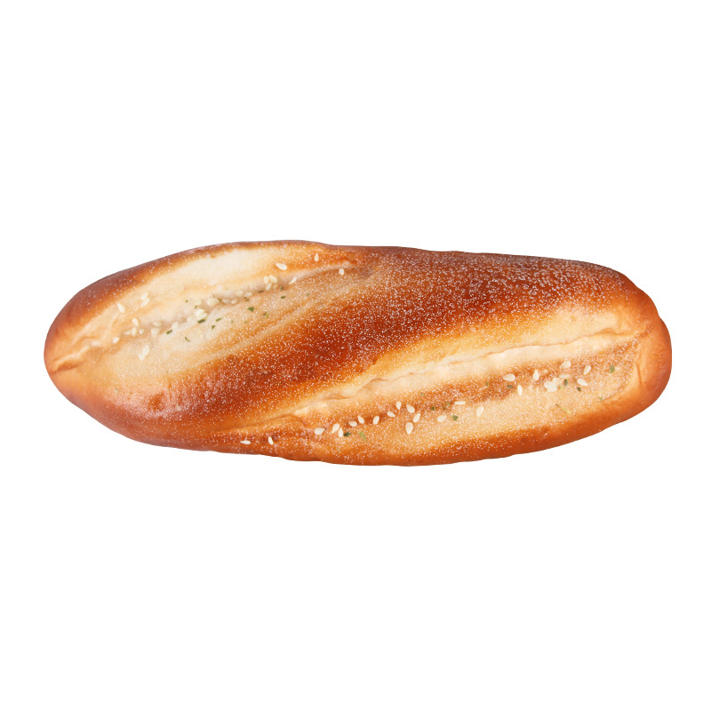 Entrega de una sola pieza PU falso pan decoración de la boda modelo de decoración de la habitación accesorios largo francés palo modelo de simulación de pan