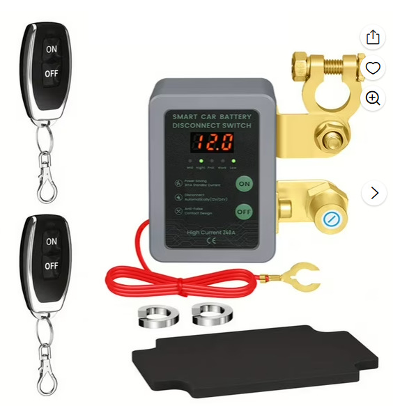 Battery Power Off – Universal Digər kuzov və aksesuarlar - gray-electronic-display