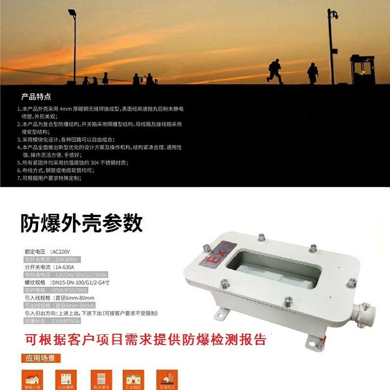 防爆红外探头管廊化工厂油库防爆红外探测器防爆探头入侵报警系统