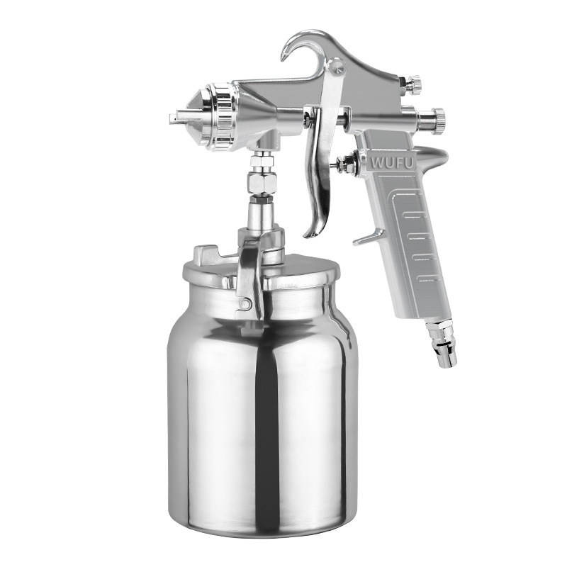 PQ - 2 personalizado transfronterizo pistola de pintura neumática 1.2 - 2.5mm alta atomización 1000ml botella de pulverización pistola de pintura