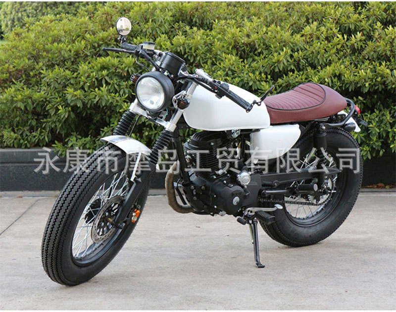 American CG Retro Motorcycle Street Car Prince Car Saddle Gasoline Motorcycle Two-wheeled Motorcycle