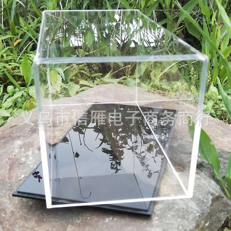 亚克力手办盒批发收纳展示盒汽车模型防尘盒子透明有机玻璃展示架