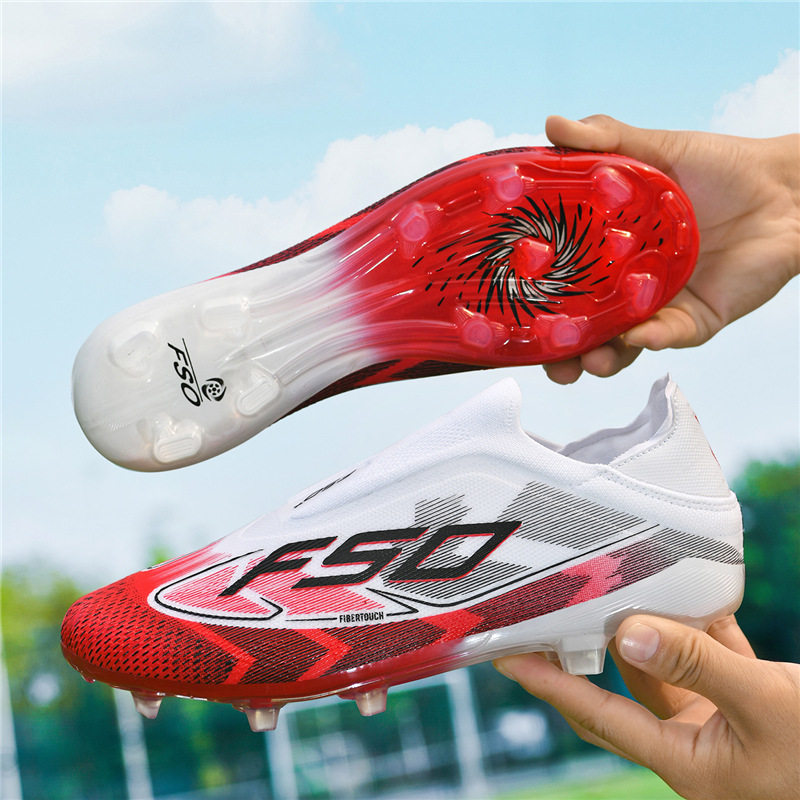 Voetbalschoenen voor gras training antislip voetbalschoenen_voghion.com
