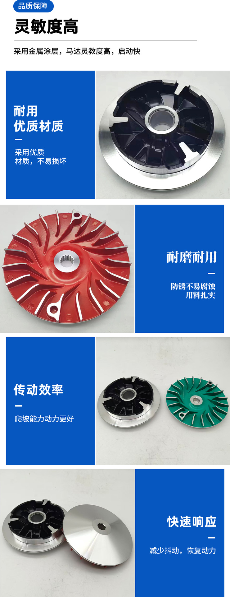 Supply Motorcycle Clutch Nmax/2Dp Nvx/B63 Aerox Front Drive Pulley Modified Active Wheel