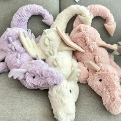 jc かわいいソフトスノードラゴンピンクドラゴンスノードラゴンパープルドラゴンブラックドラゴンゴールドパパドラゴンコレクション人形ぬいぐるみ