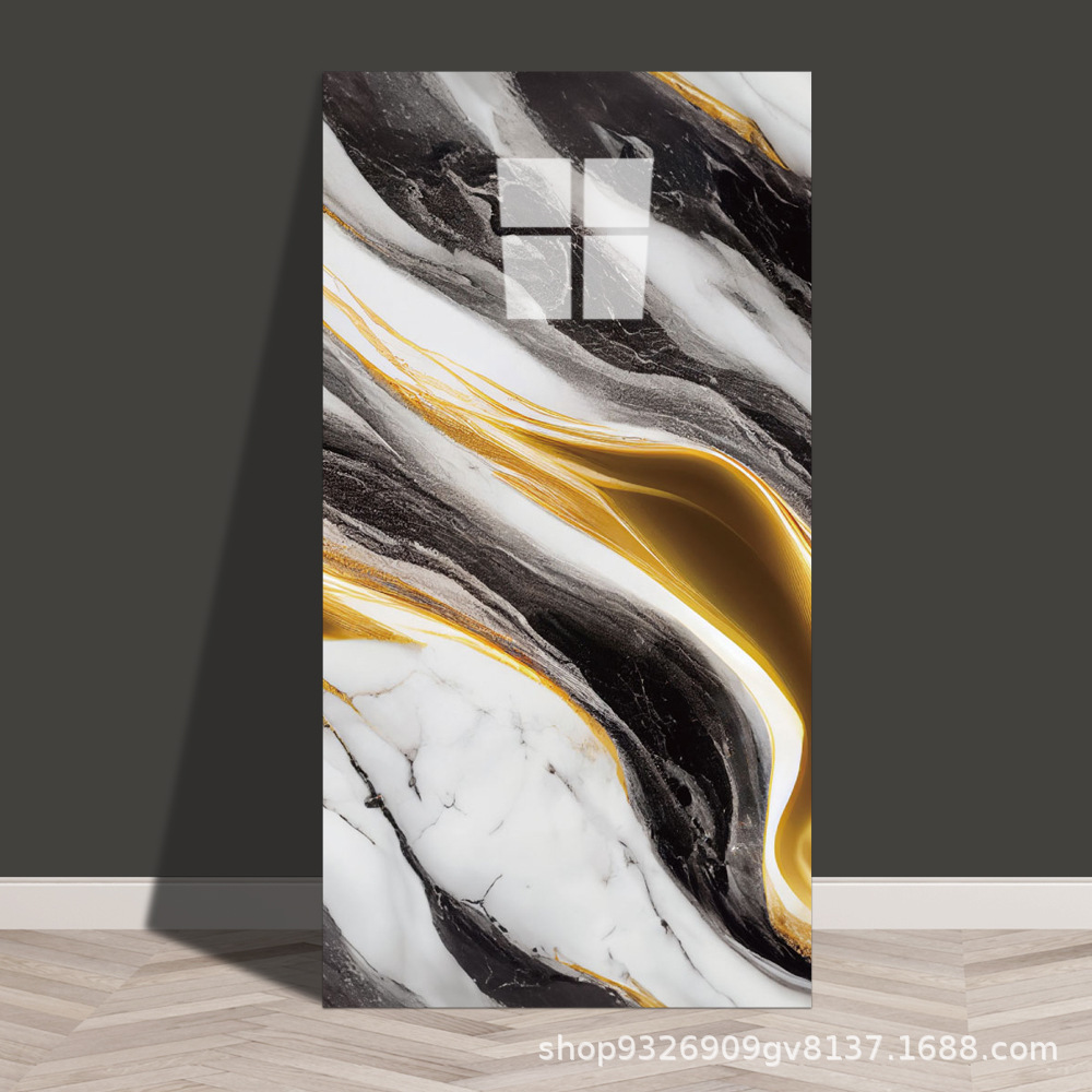 Autoadhesivo adhesivo de pared transfronterizo papel de pared de aluminio plástico imitación de azulejos adhesivo a prueba de agua a prueba de humedad papel de pared decorativo de fondo de baño