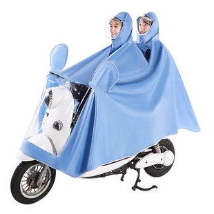 Raincoat electric car motorcycle adult riding outdoor thickened Oxford cloth poncho self-battery car raincoat wholesale
