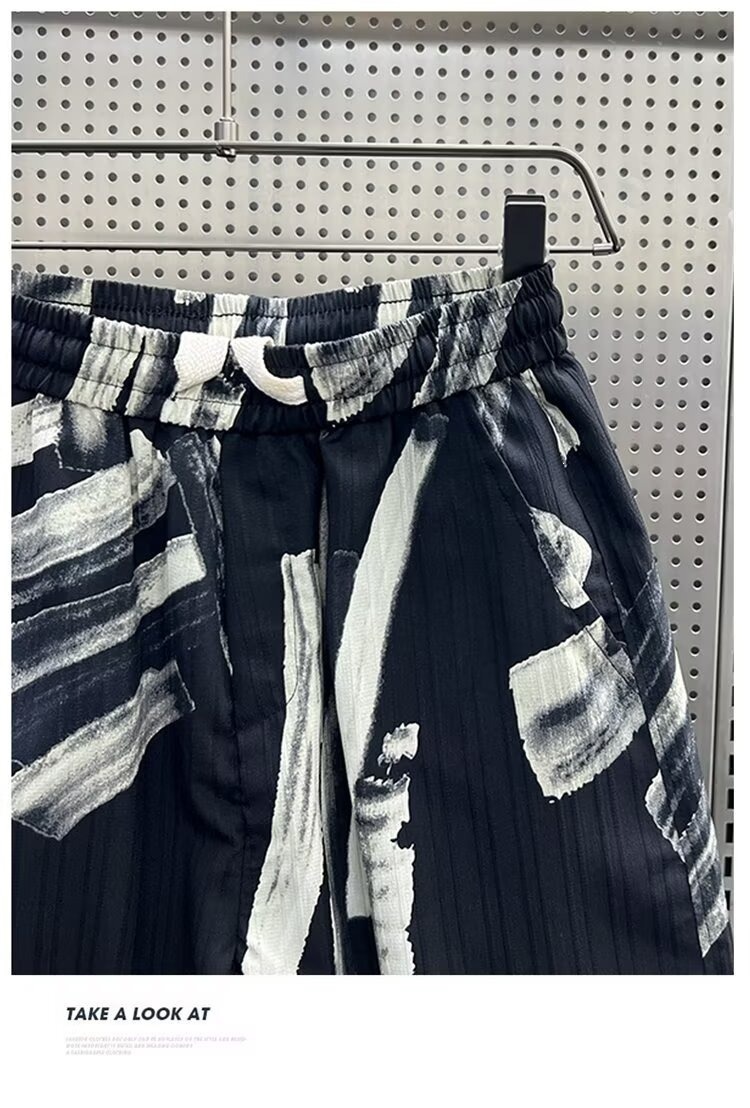 Herren Shorts Mit Print Sportlich Locker Für Den Sommer_voghion.com